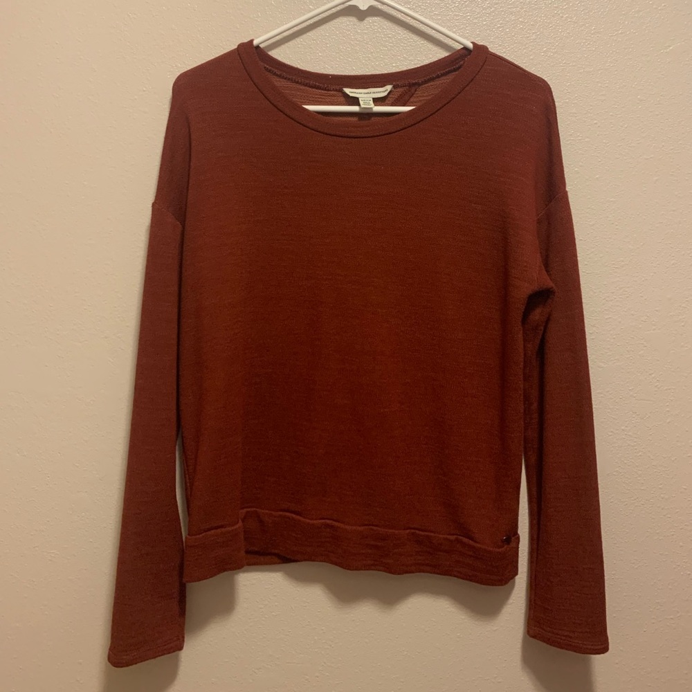 American Eagle open back top